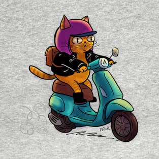 Biker Cat T-Shirt